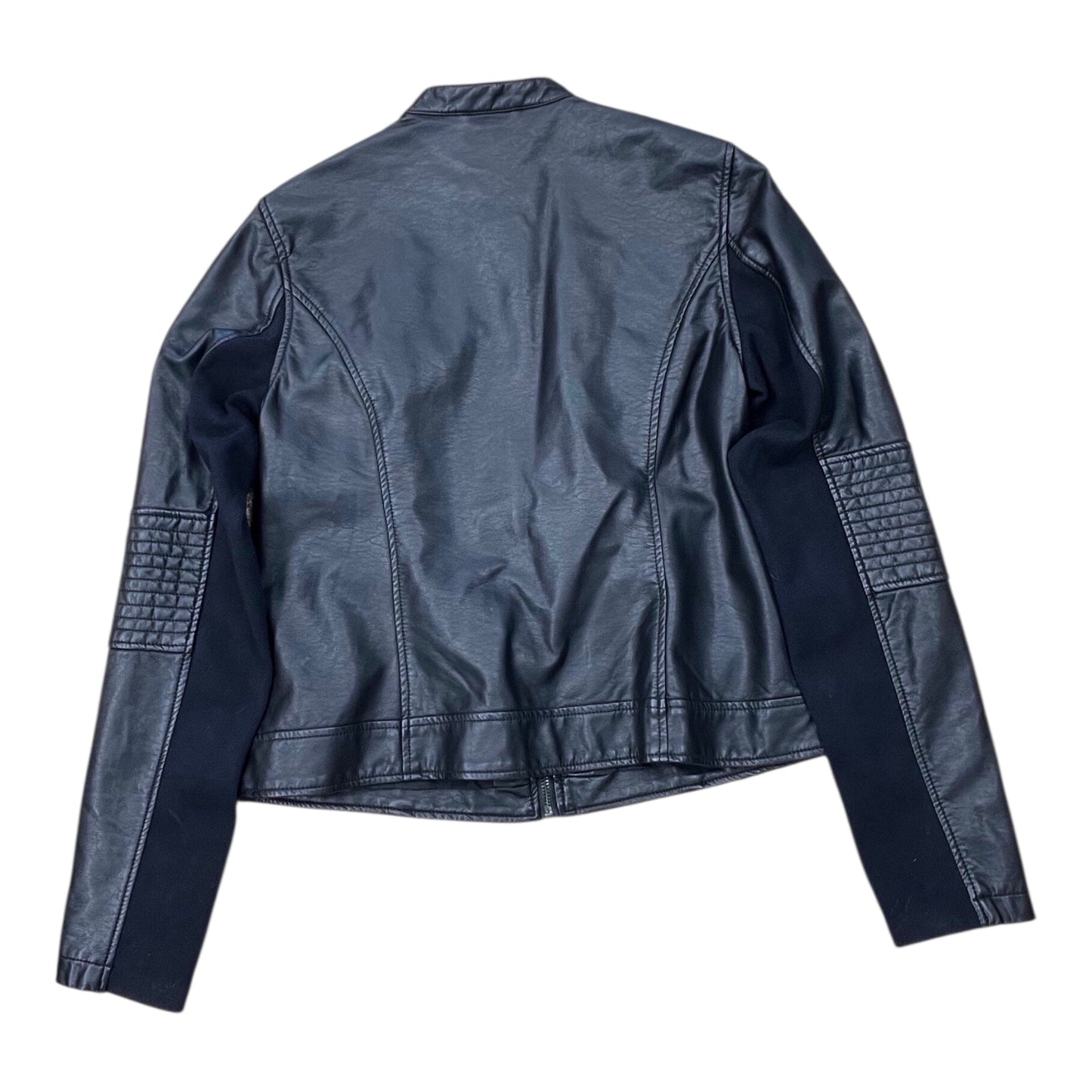Jacket Moto By Apt 9 In Black, Size:M