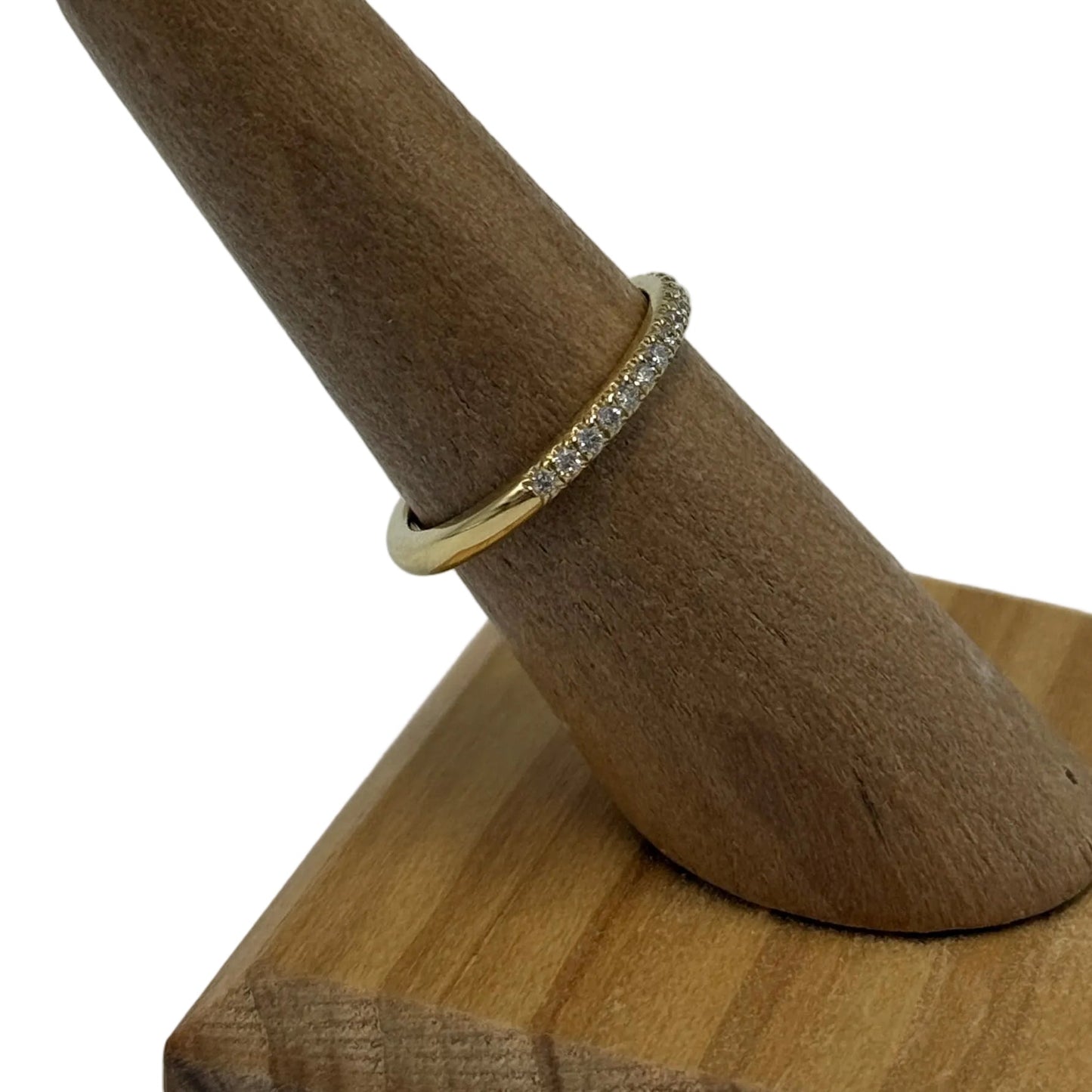 Tiffany & Company 18K Diamond Half Eternity Luxury Ring , Size: 6