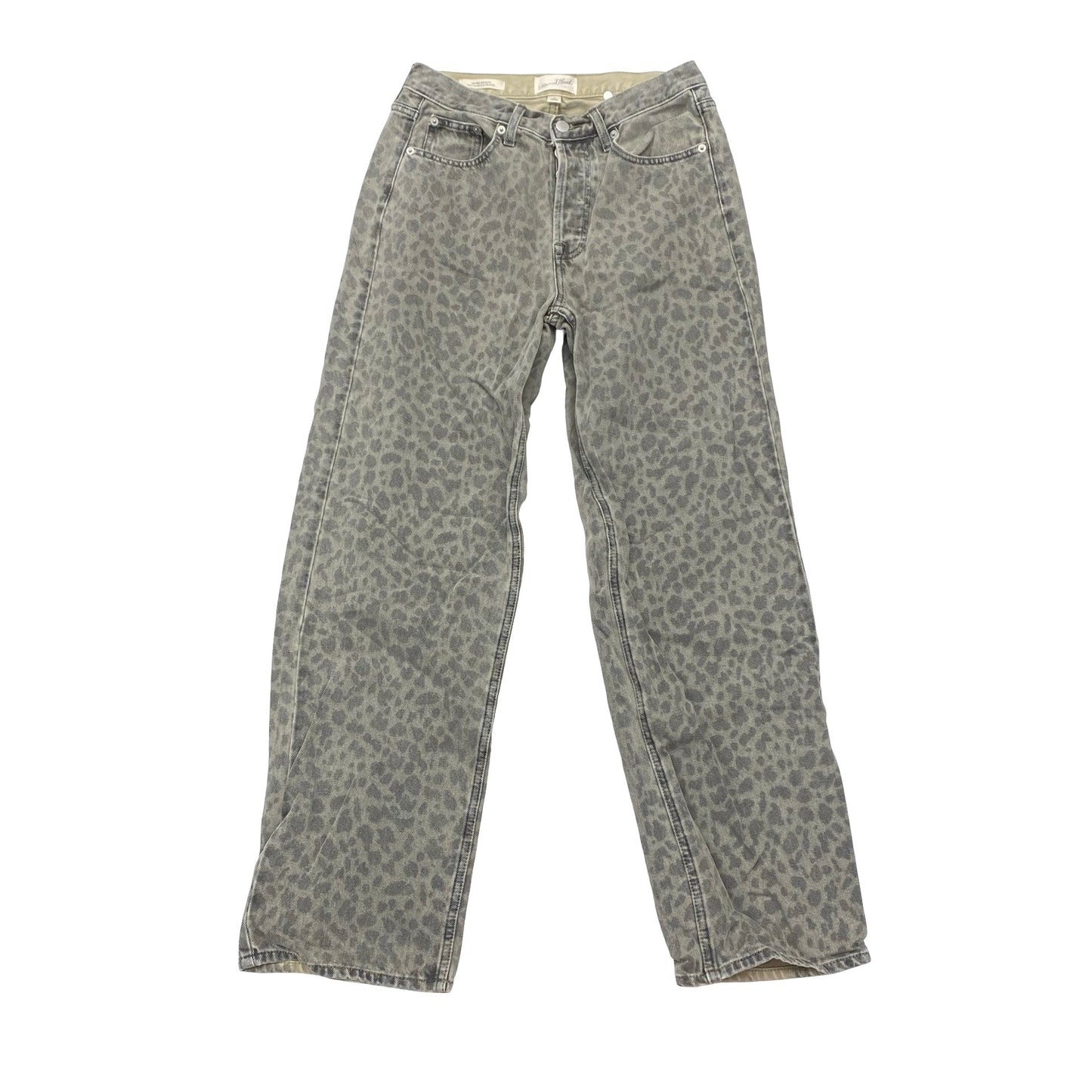 Jeans Boyfriend By Universal Thread In Animal Print, Size:4