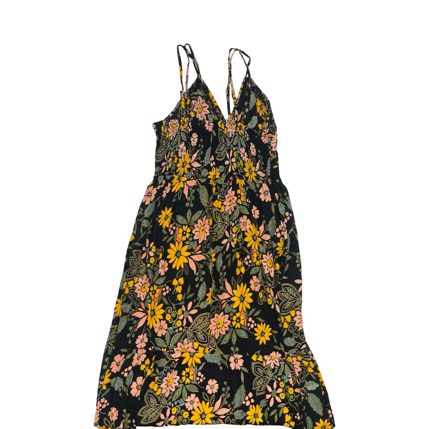 Dress Casual Midi By Angie In Floral Print, Size:S