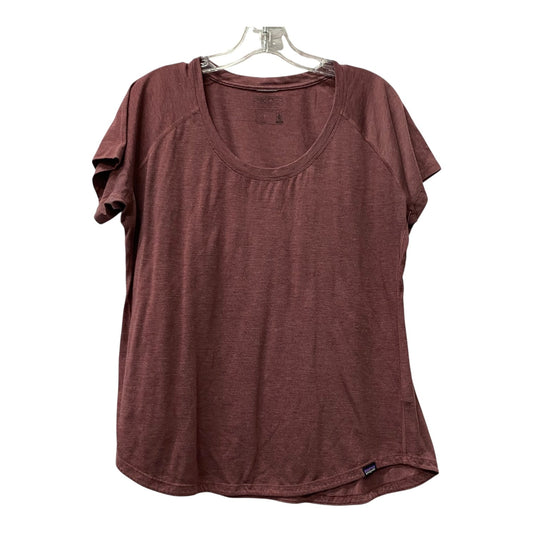 Athletic Top Ss By Patagonia In Red, Size:Xl