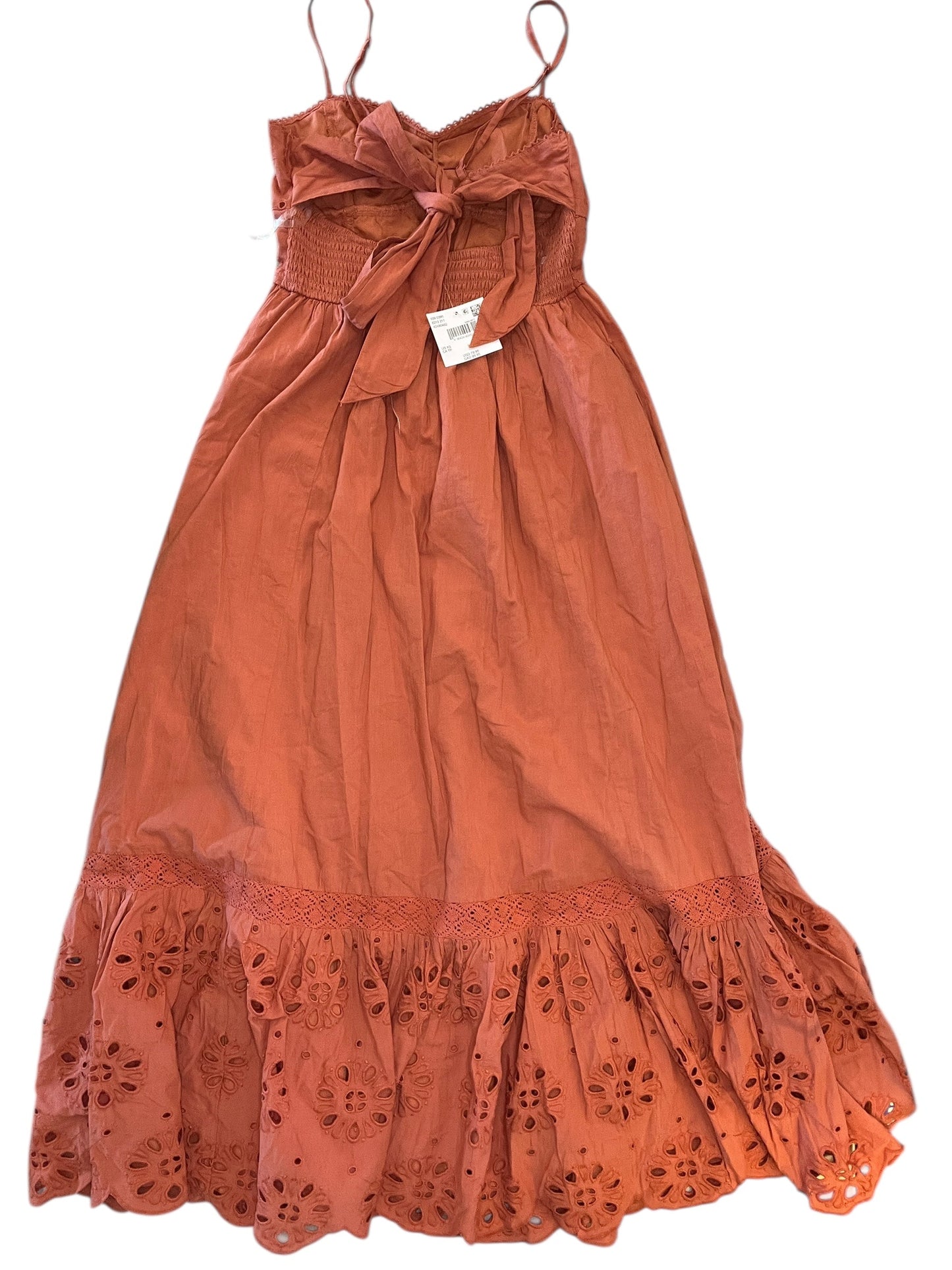 Dress Casual Maxi By American Eagle In Orange, Size:Xs