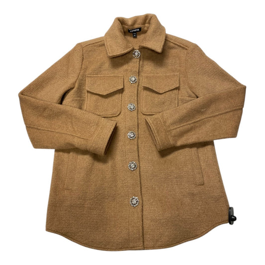 Coat Other By Express In Brown, Size:Xs