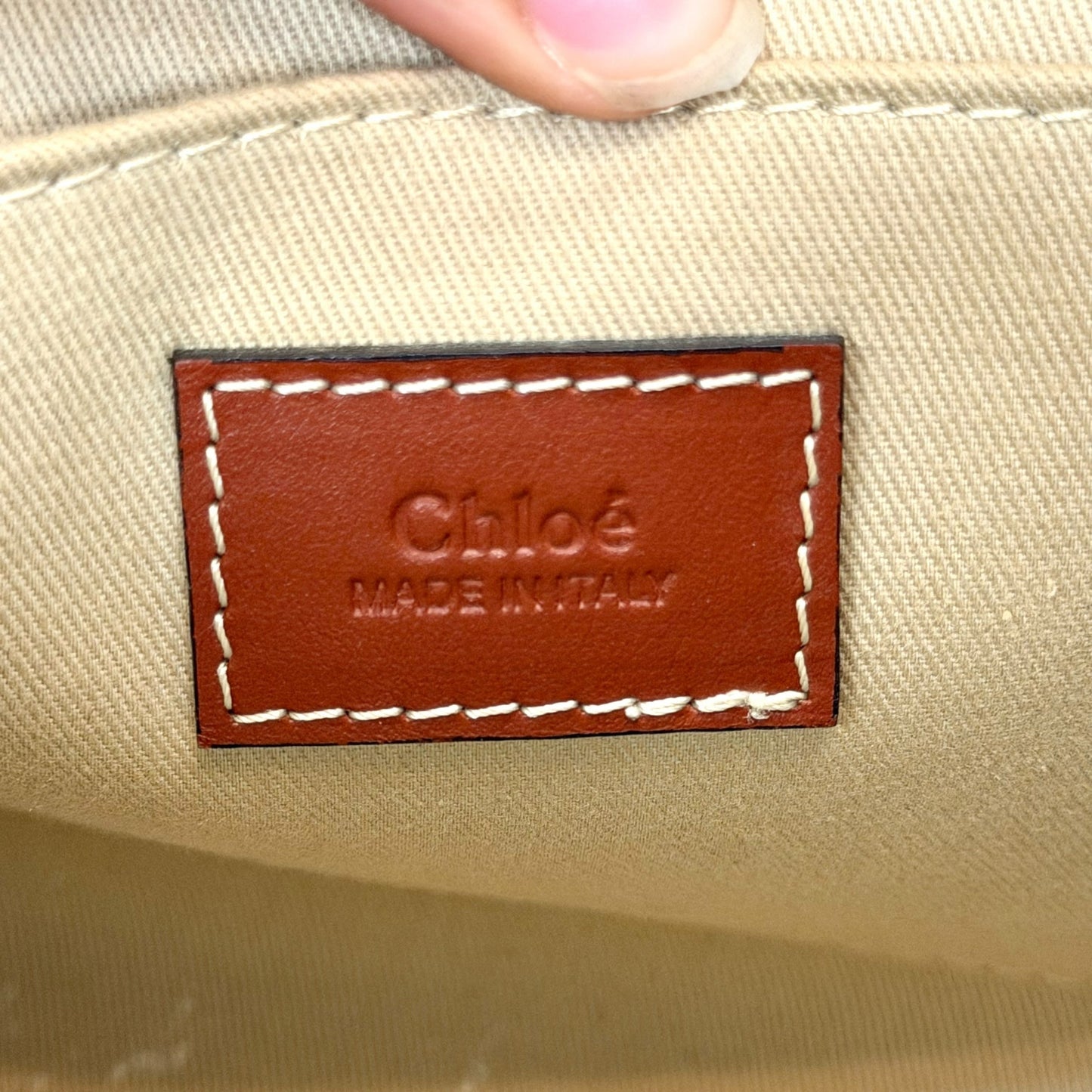 Handbag Luxury Designer By Chloe, Size: Small