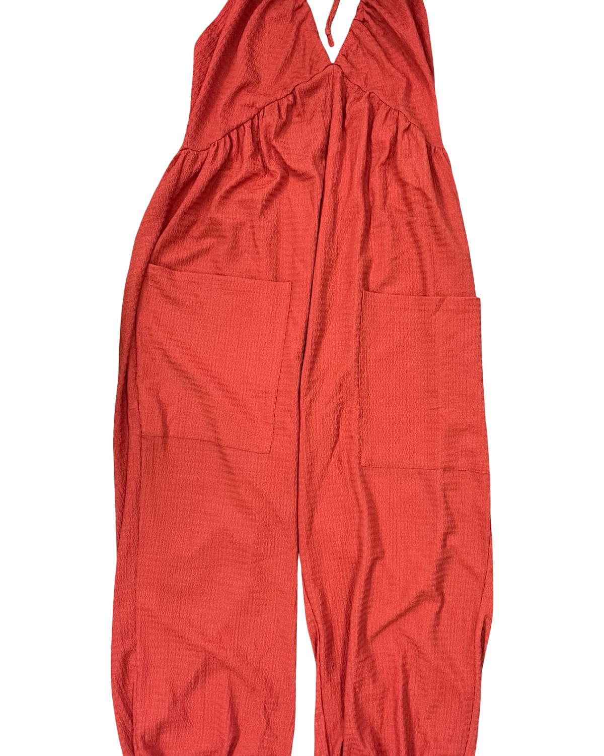 Jumpsuit By Shein In Orange, Size:1X