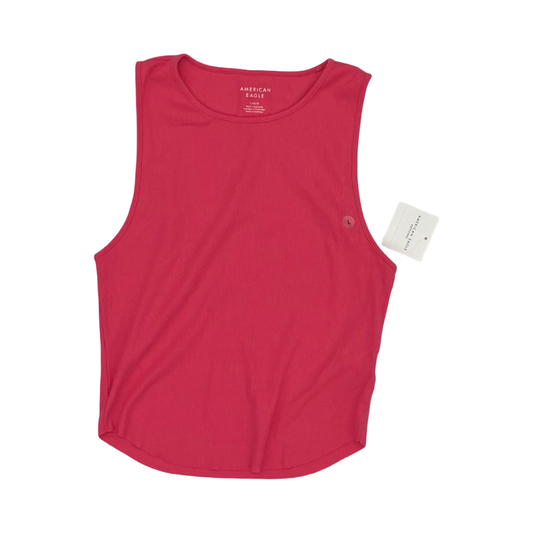 Tank Top By American Eagle In Pink, Size:L