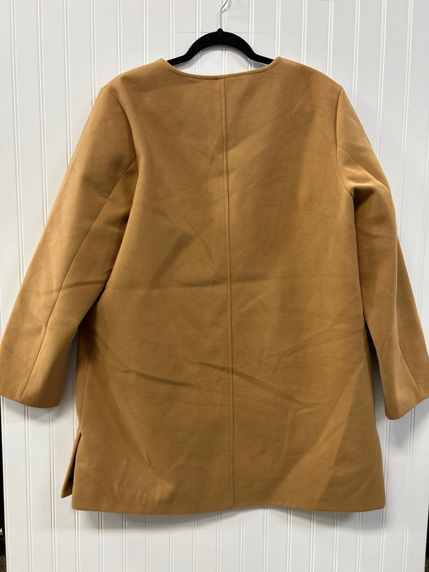 Coat Other By Lands End In Brown, Size:L