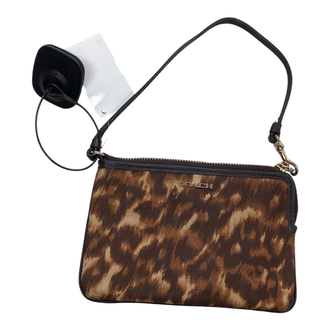 Wallet Designer By Coach In Animal Print, Size:Small