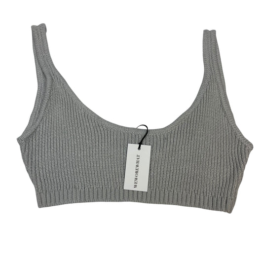 Top Sleeveless By WeWoreWhat In Grey, Size:Xl