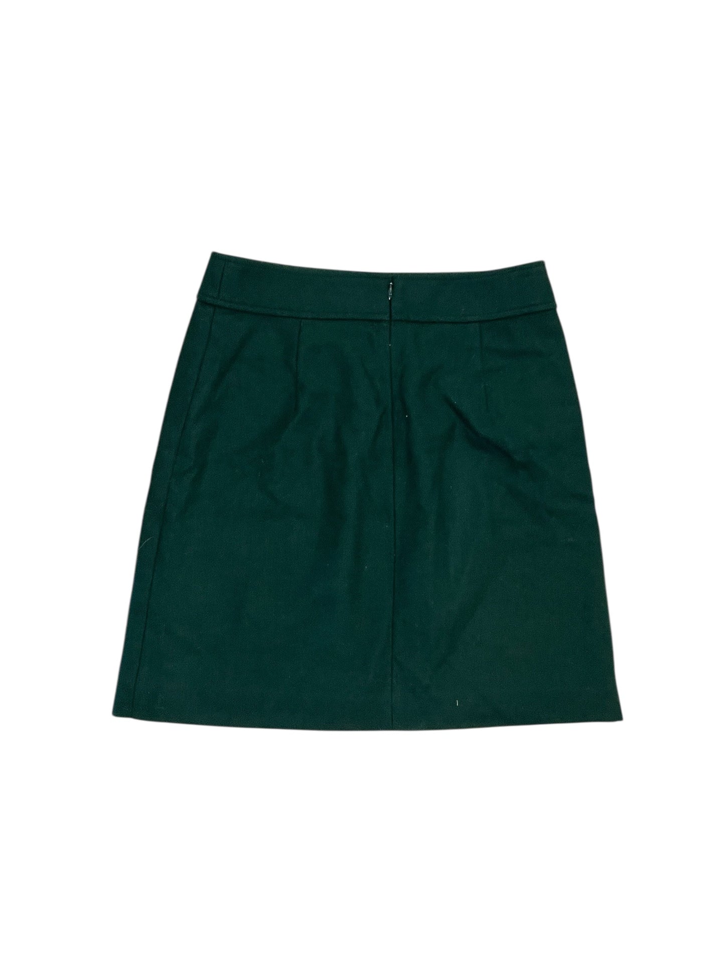 Skirt Mini & Short By J. Crew In Green, Size:Xs