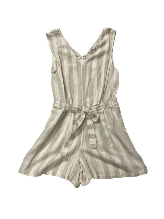 Romper By Loft In Tan, Size:0