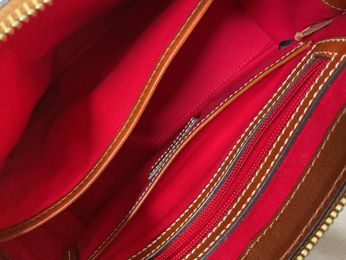 Handbag Designer By Dooney And Bourke In Grey (no long strap), Size:Small