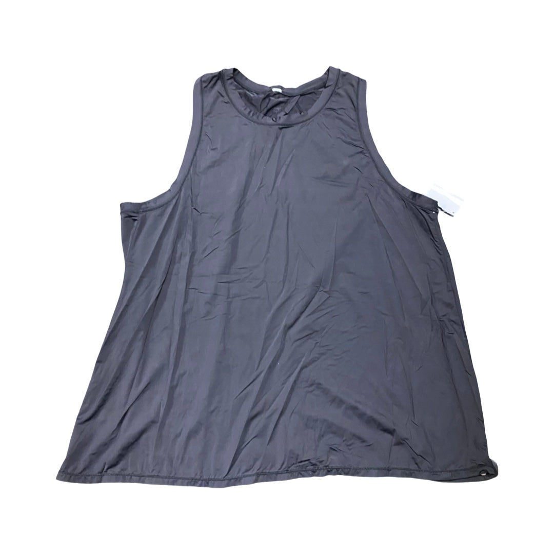Athletic Tank Top By Lululemon In Black, Size:M
