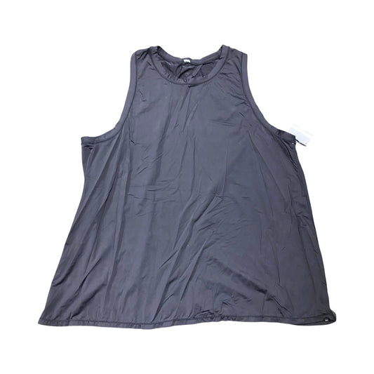 Athletic Tank Top By Lululemon In Black, Size:M