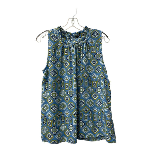 Top Sleeveless By Ann Taylor In Blue, Size:Lp