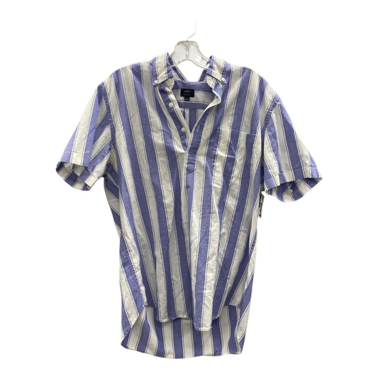 Top Ss By J. Crew In Blue & White, Size:M