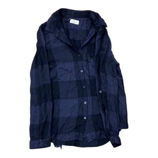 Blouse Ls By Thread And Supply In Navy, Size:S