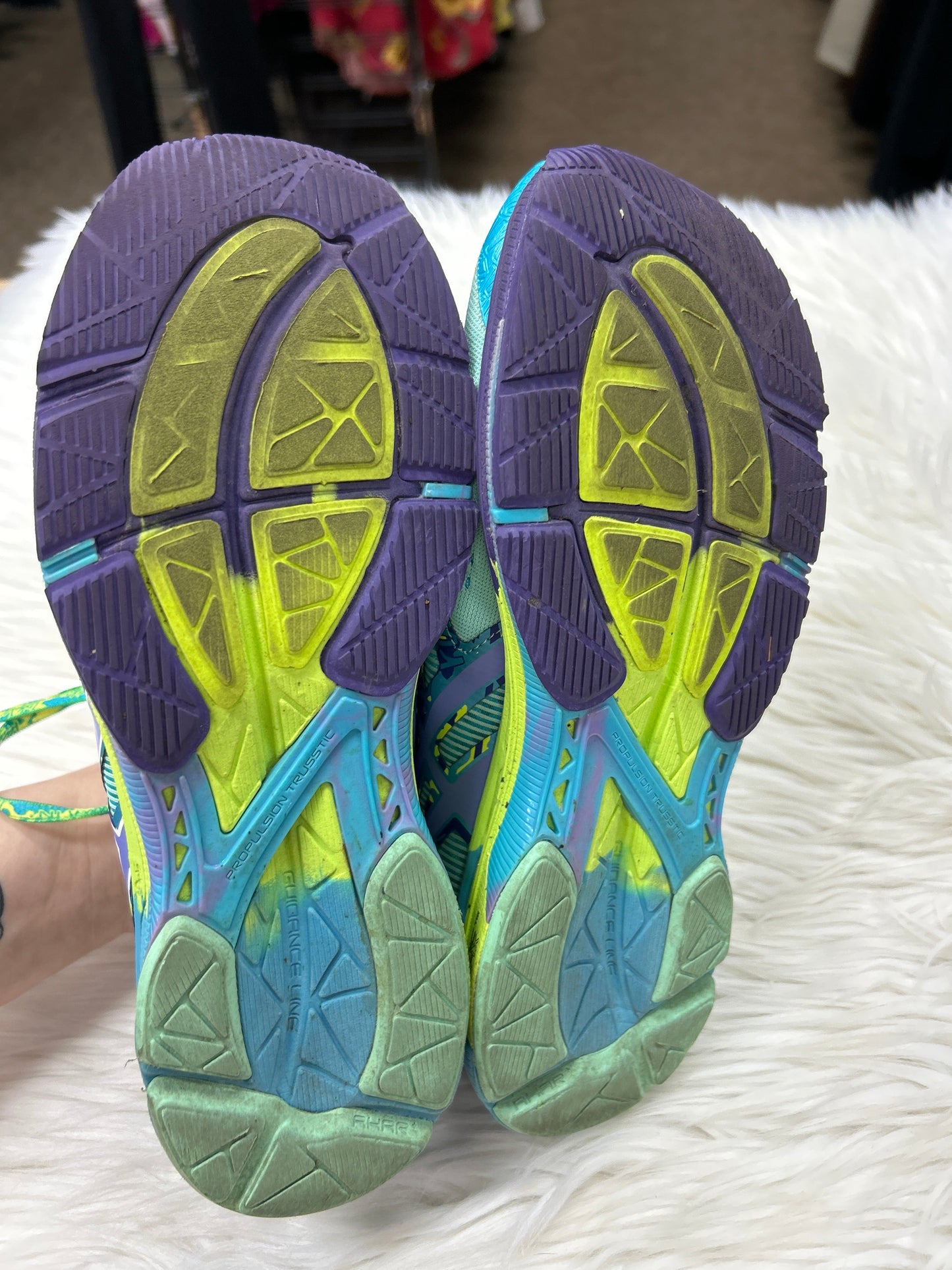 Shoes Athletic By Asics In Blue, Size:8