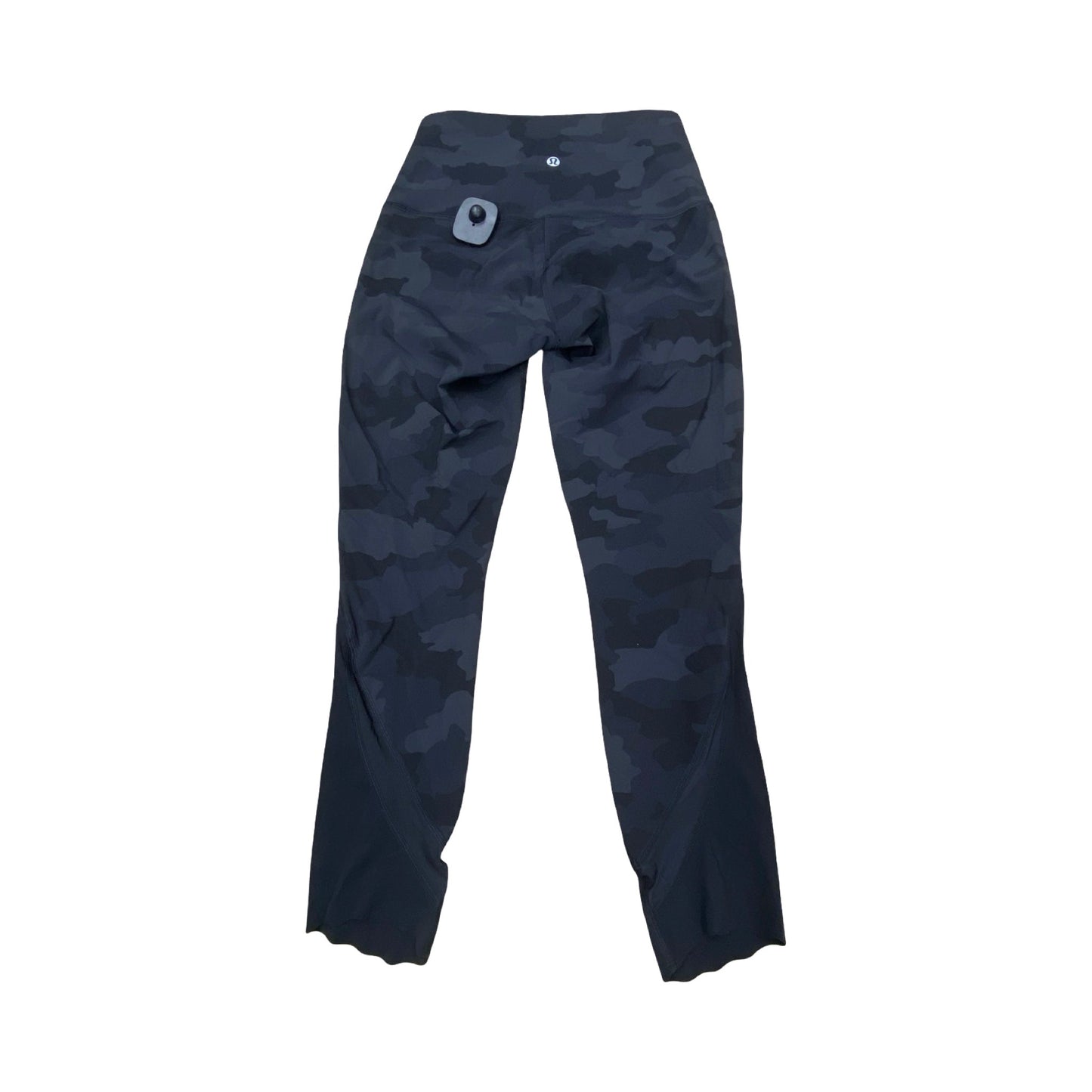 Athletic Capris By Lululemon In Camouflage Print, Size:4