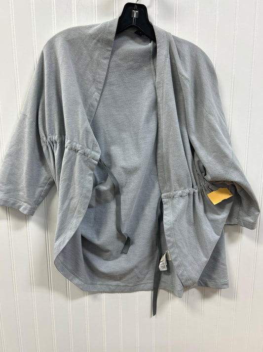 Athletic Top Ls Collar By The North Face In Grey, Size:S