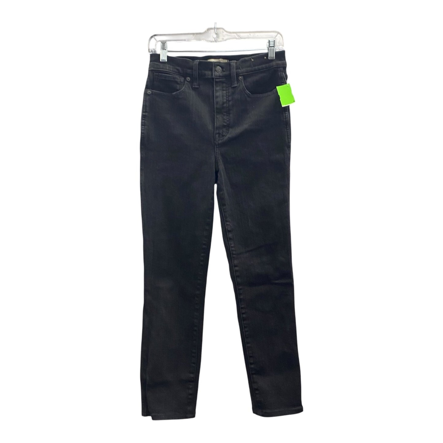 Jeans Straight By Madewell In Black Denim, Size:6