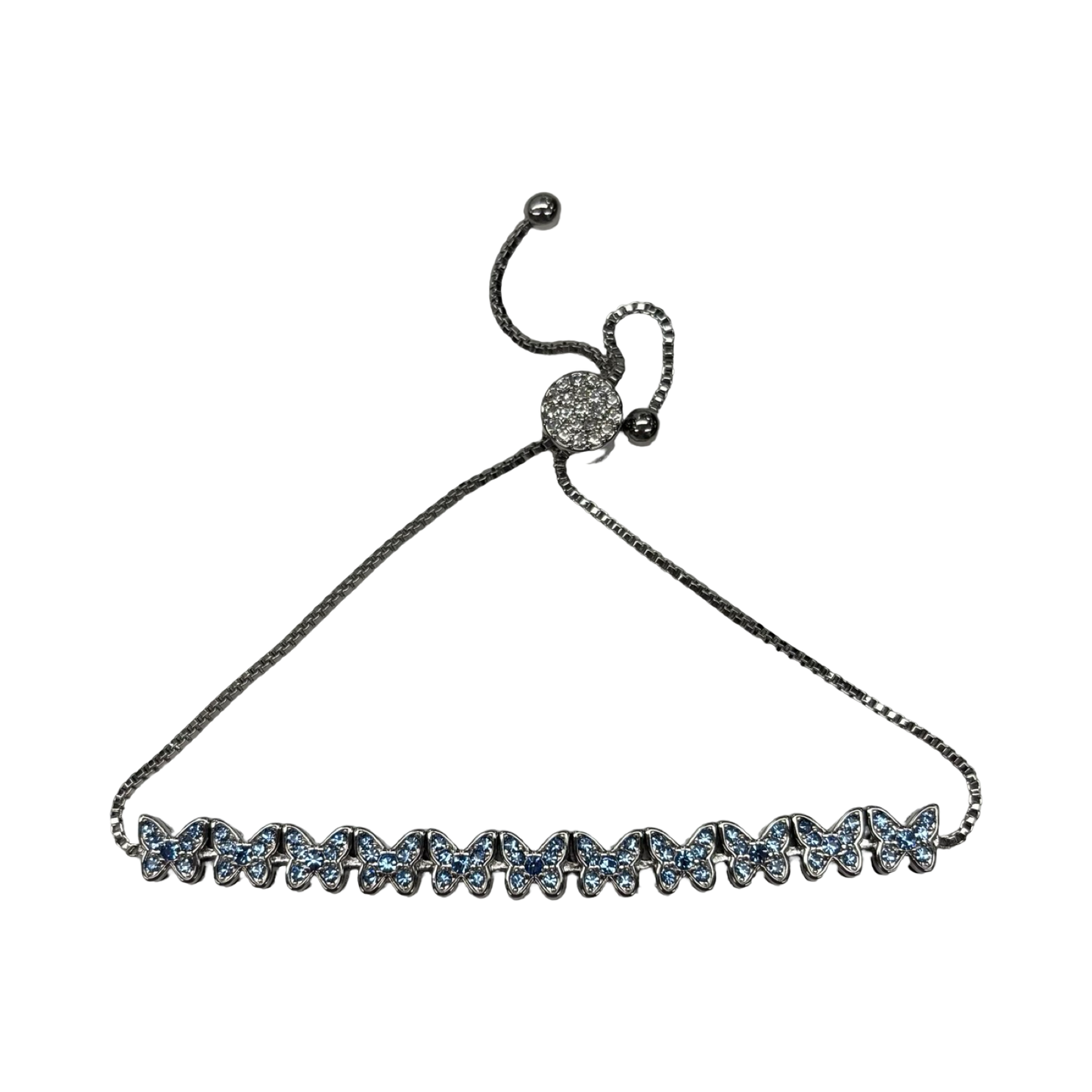 Bracelet Other By Clothes Mentor In Blue & Silver