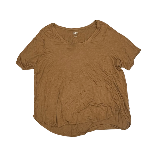 Top Ss By Maurices In Brown, Size:2X