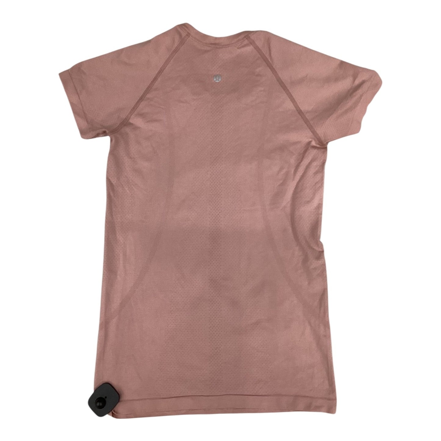 Athletic Top Ss By Lululemon In Pink, Size:6