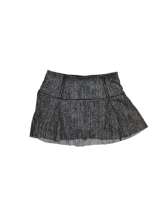 Athletic Skirt By Lululemon In Black & White, Size:S