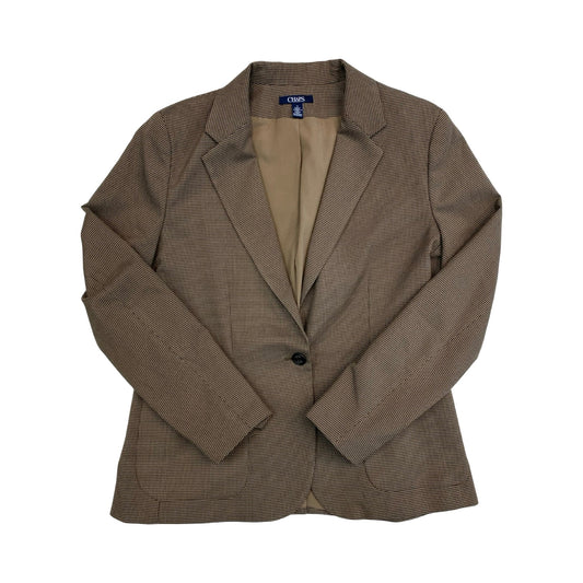 Blazer By Chaps In Brown, Size:14