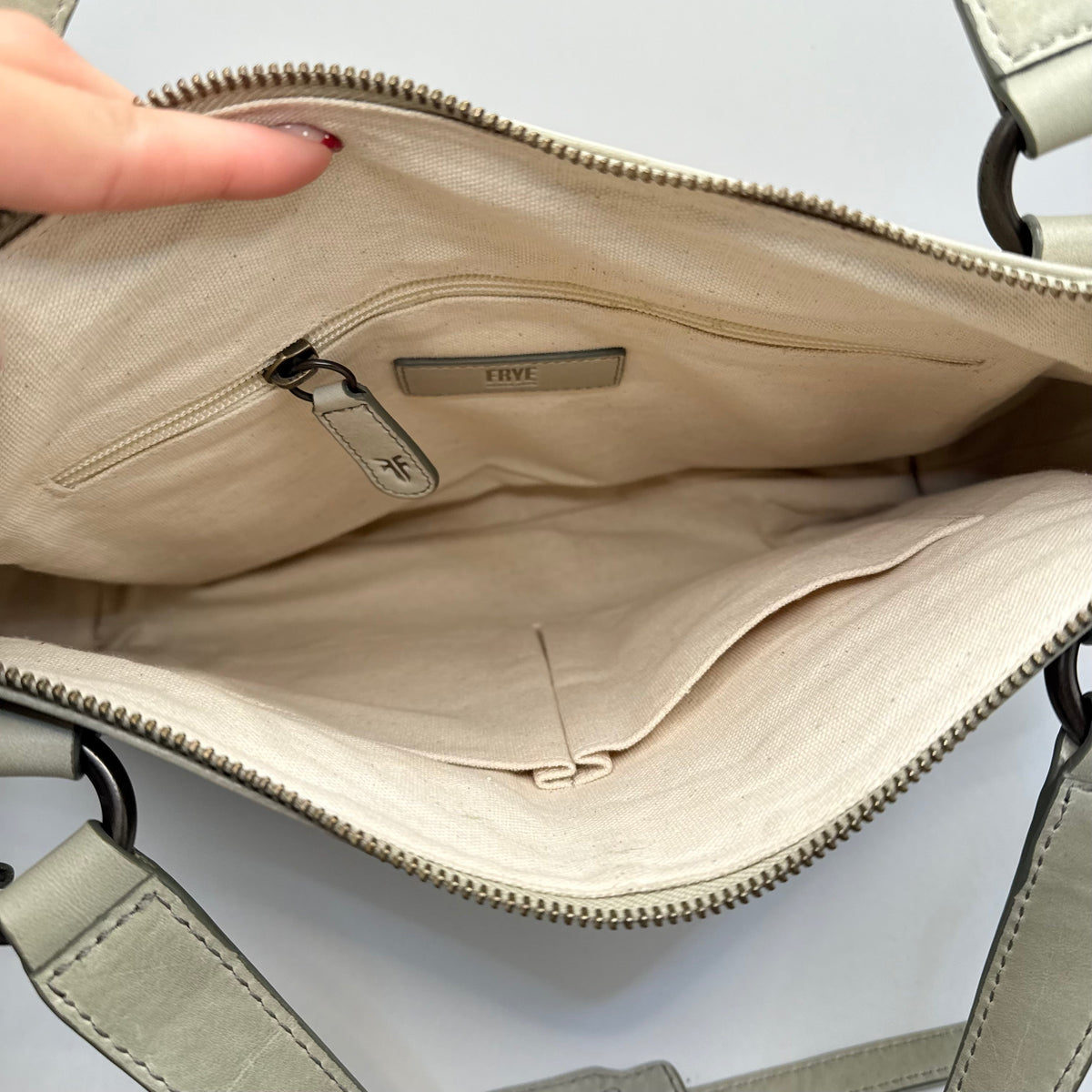 Handbag Designer By Frye, Size: Medium