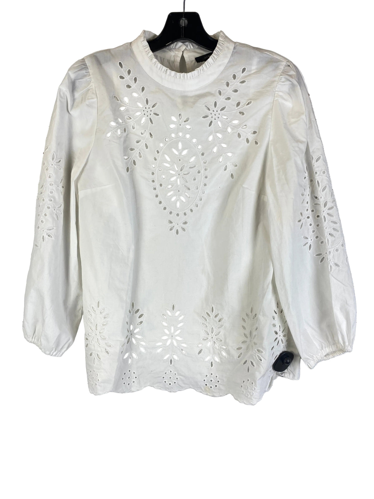 Top Ls By J. Crew In White, Size:S