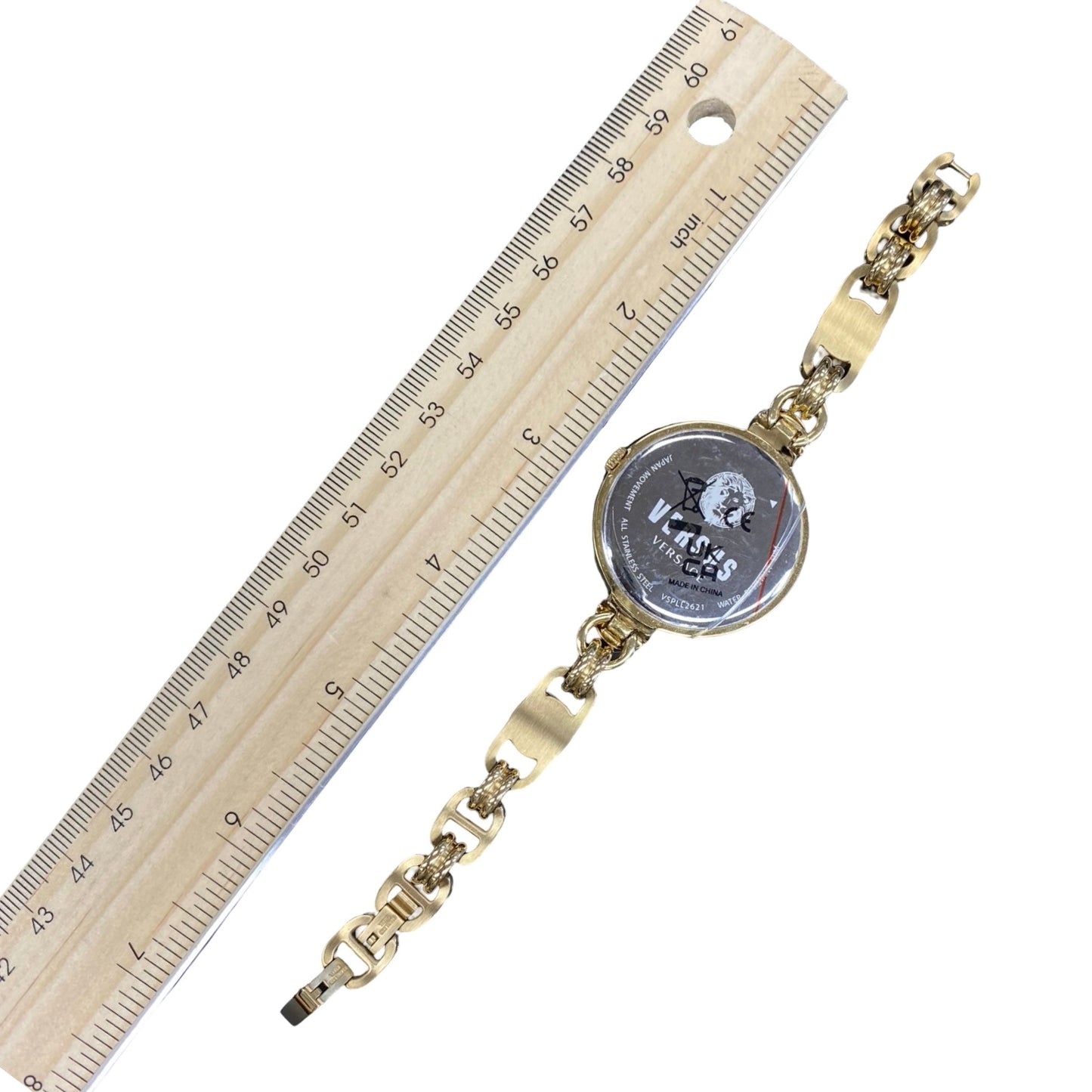 Watch Luxury Designer By Versace In Gold