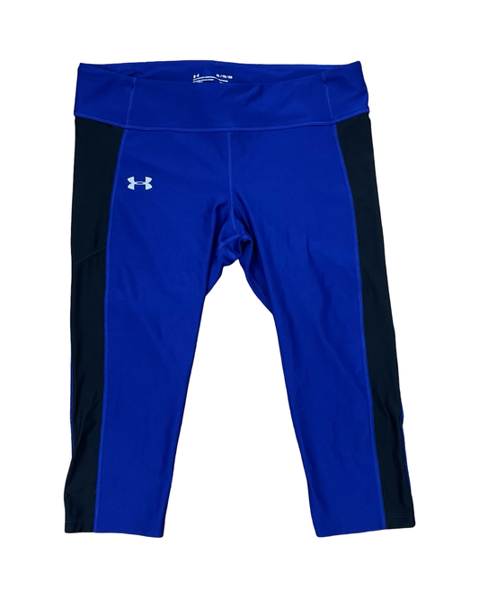 Athletic Capris By Under Armour In Blue, Size:Xl