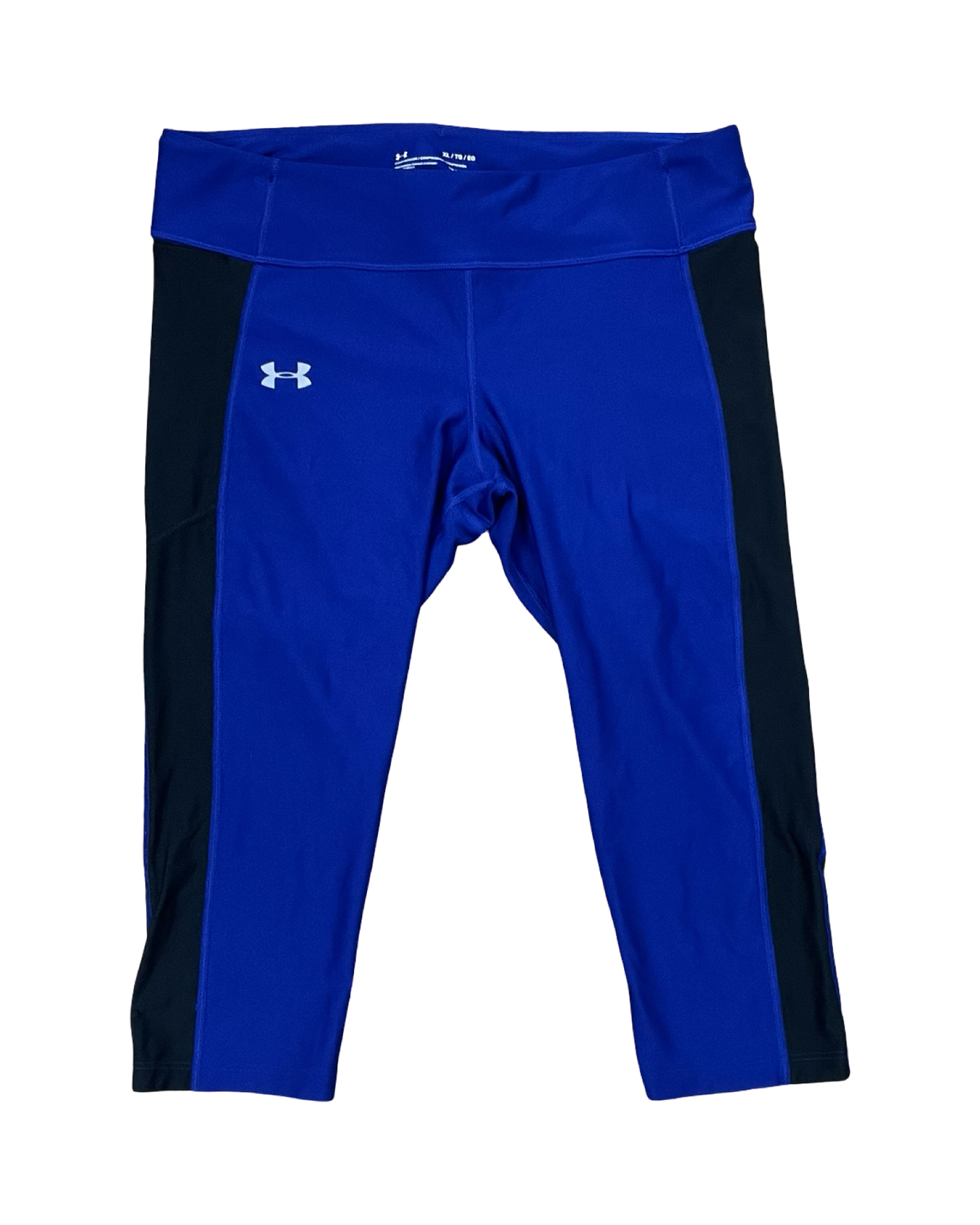 Athletic Capris By Under Armour In Blue, Size:Xl