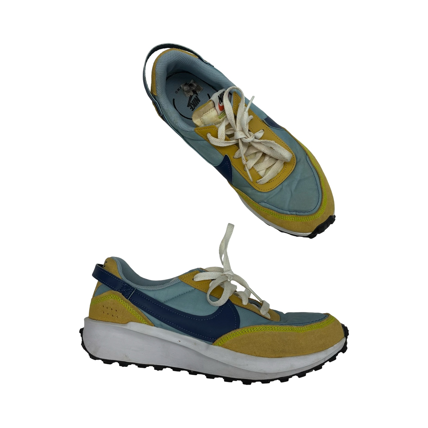 Shoes Sneakers By Nike In Blue & Brown, Size:8