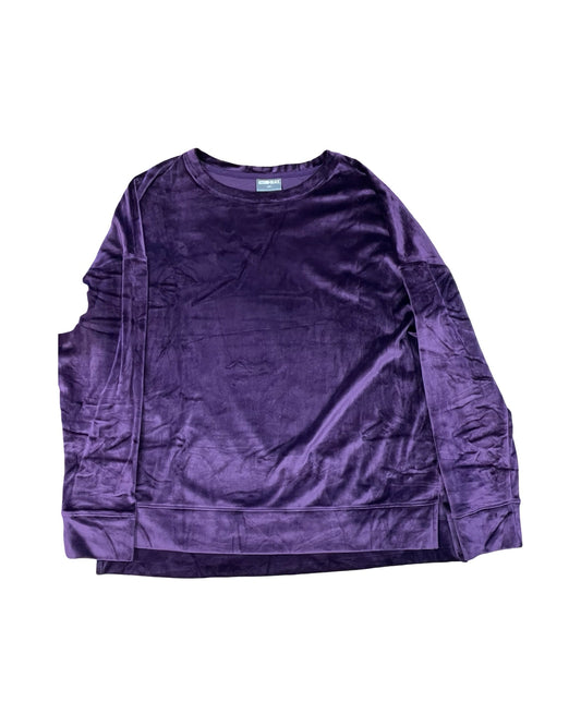 Sweatshirt Crewneck By 32 Degrees In Purple, Size:Xl