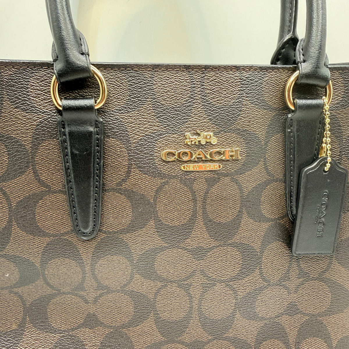 Handbag Designer By Coach, Size: Medium