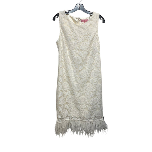 Dress Casual Midi By Eva Franco In Cream, Size:S
