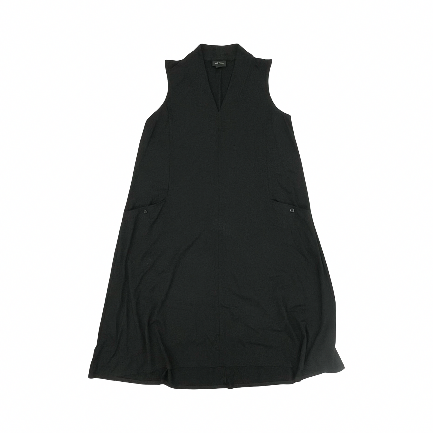 Dress Casual Midi By J. Jill In Black, Size:S