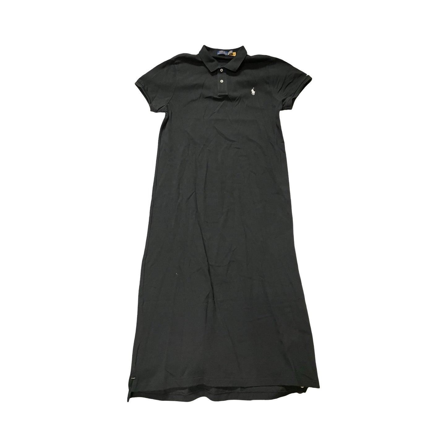 Dress Casual Maxi By Polo Ralph Lauren In Black, Size:Xl