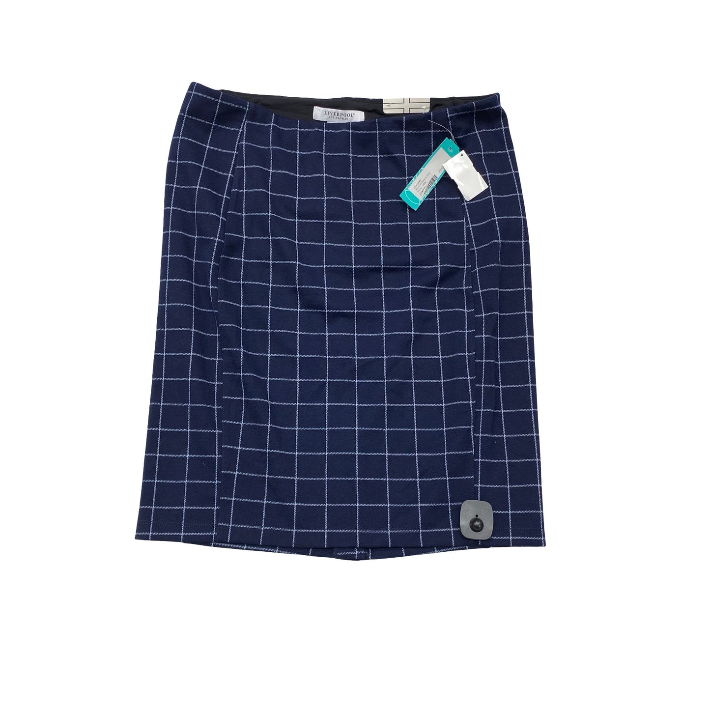 Skirt Midi By Liverpool In Navy, Size:18
