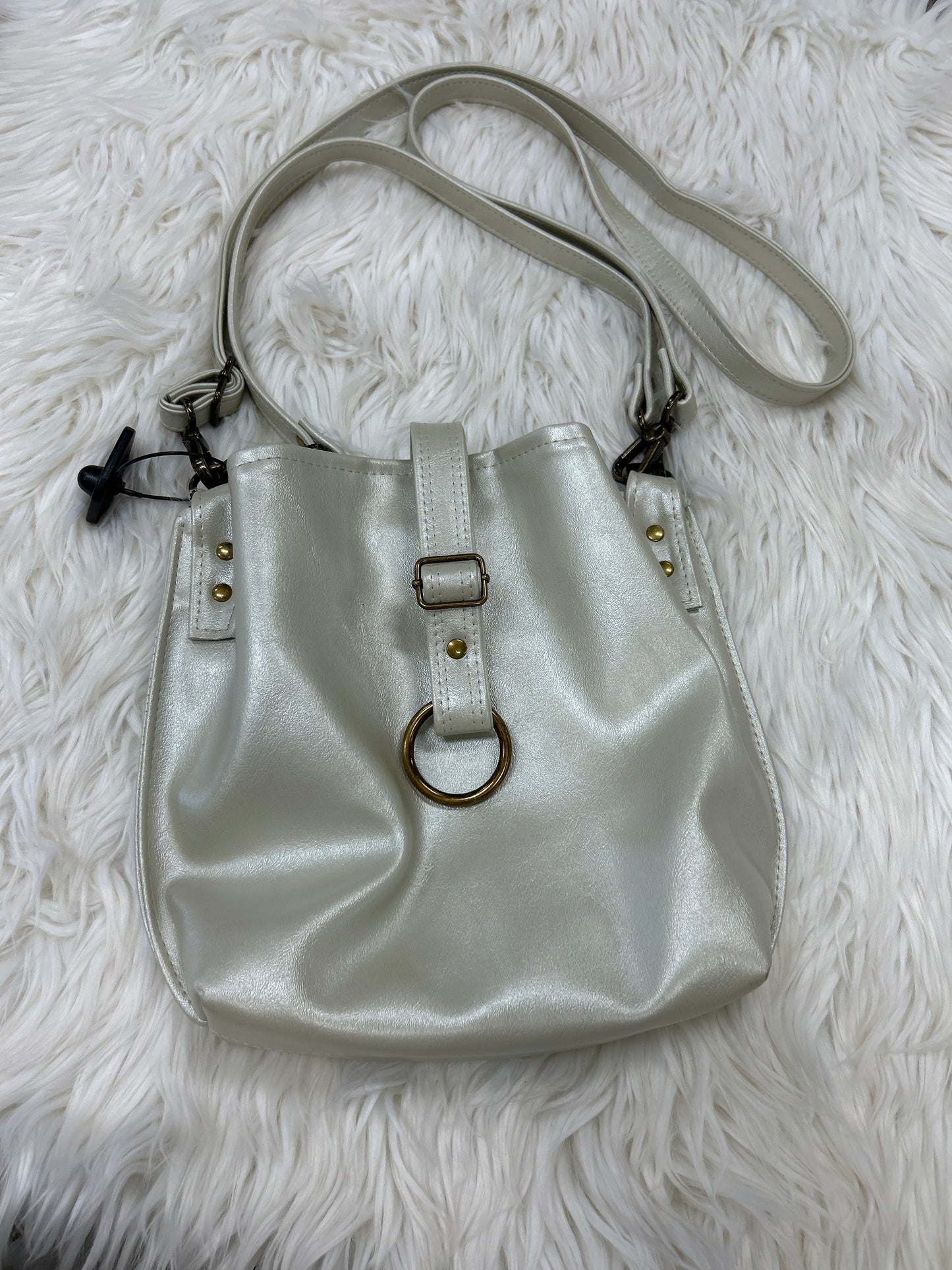 Handbag By Cmc In Cream, Size:Medium