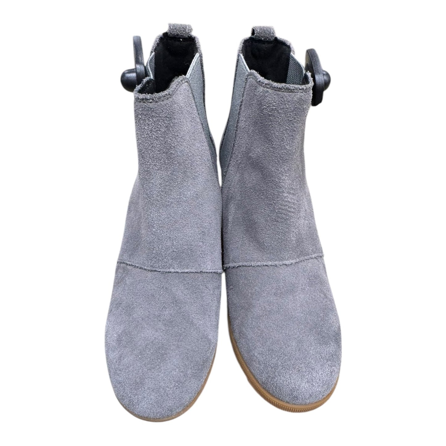 Boots Ankle Heels By Sorel In Grey, Size:7.5