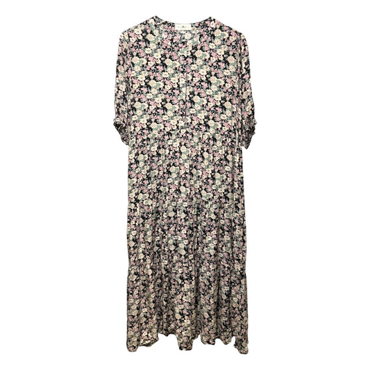 Dress Casual Maxi By Natural Life In Floral Print, Size: L