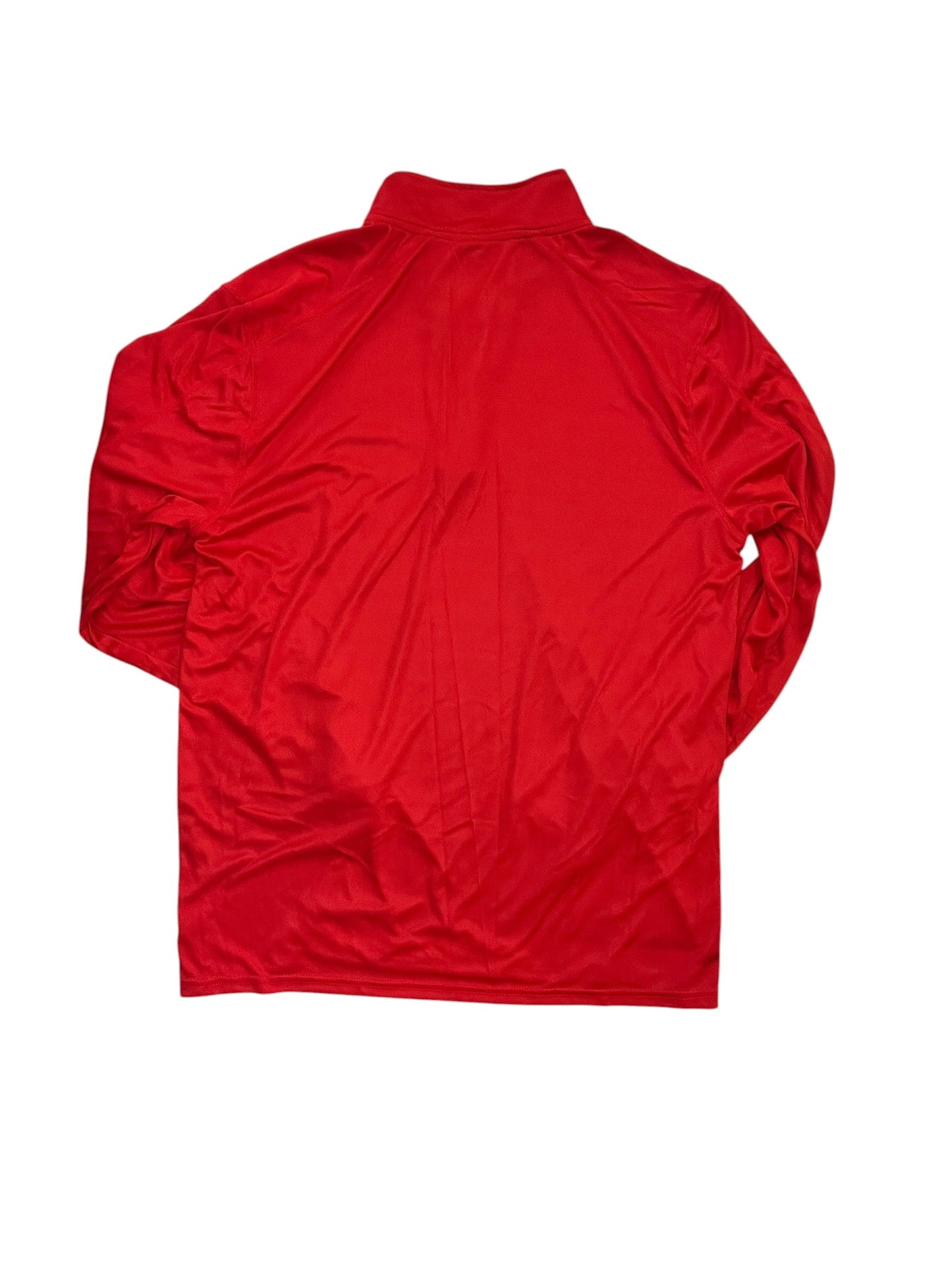Athletic Top Ls Collar By Clothes Mentor In Red, Size:Xl
