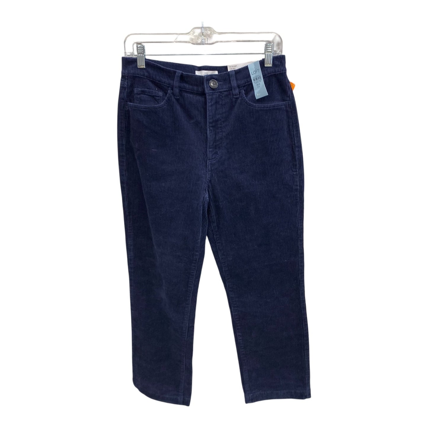 Pants Corduroy By Loft In Blue, Size:6P