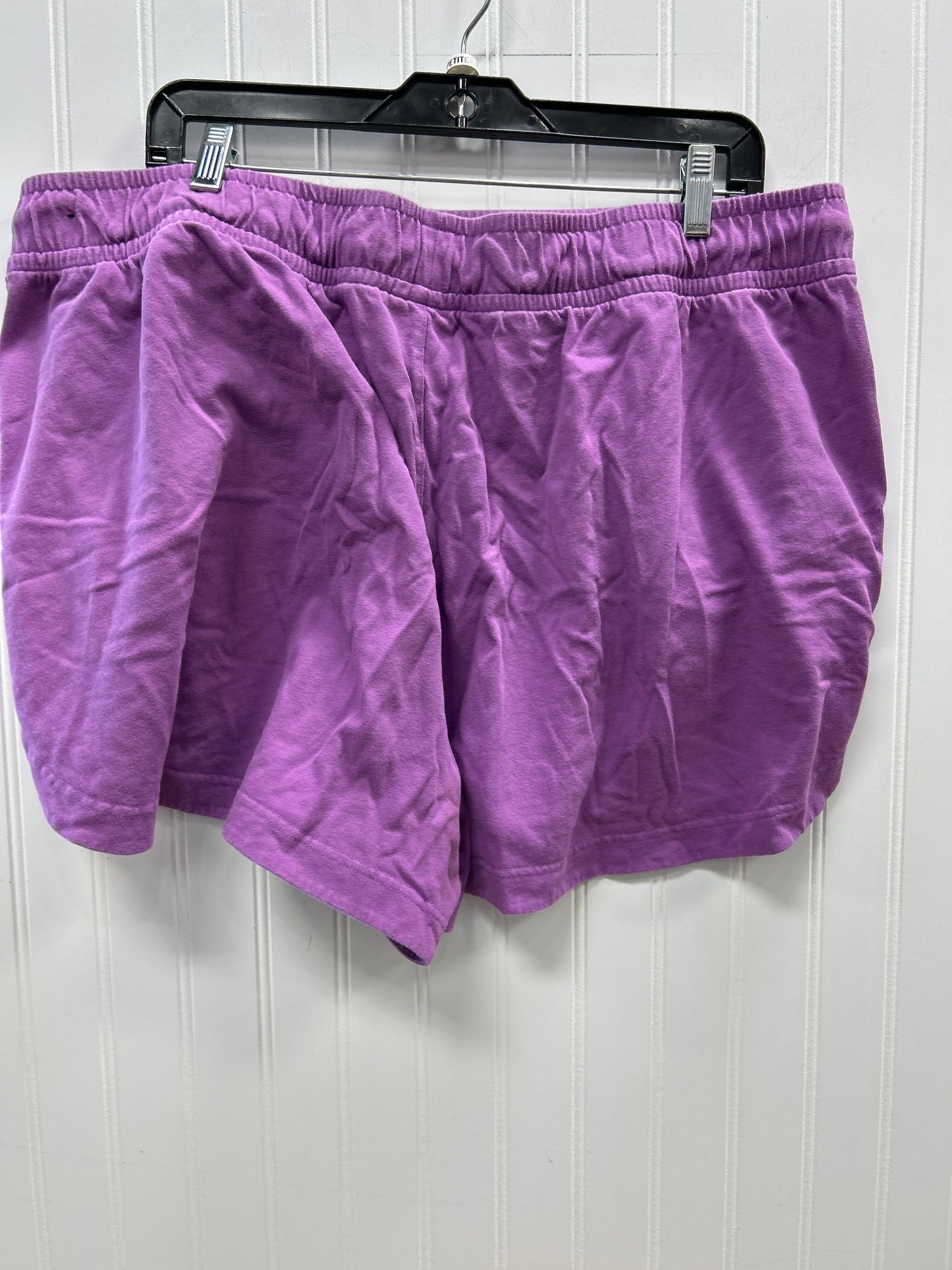 Athletic Shorts By Nike Apparel In Purple, Size:2X