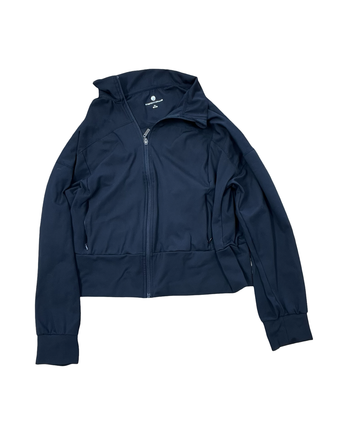 Athletic Jacket By Clothes Mentor In Black, Size:Xl