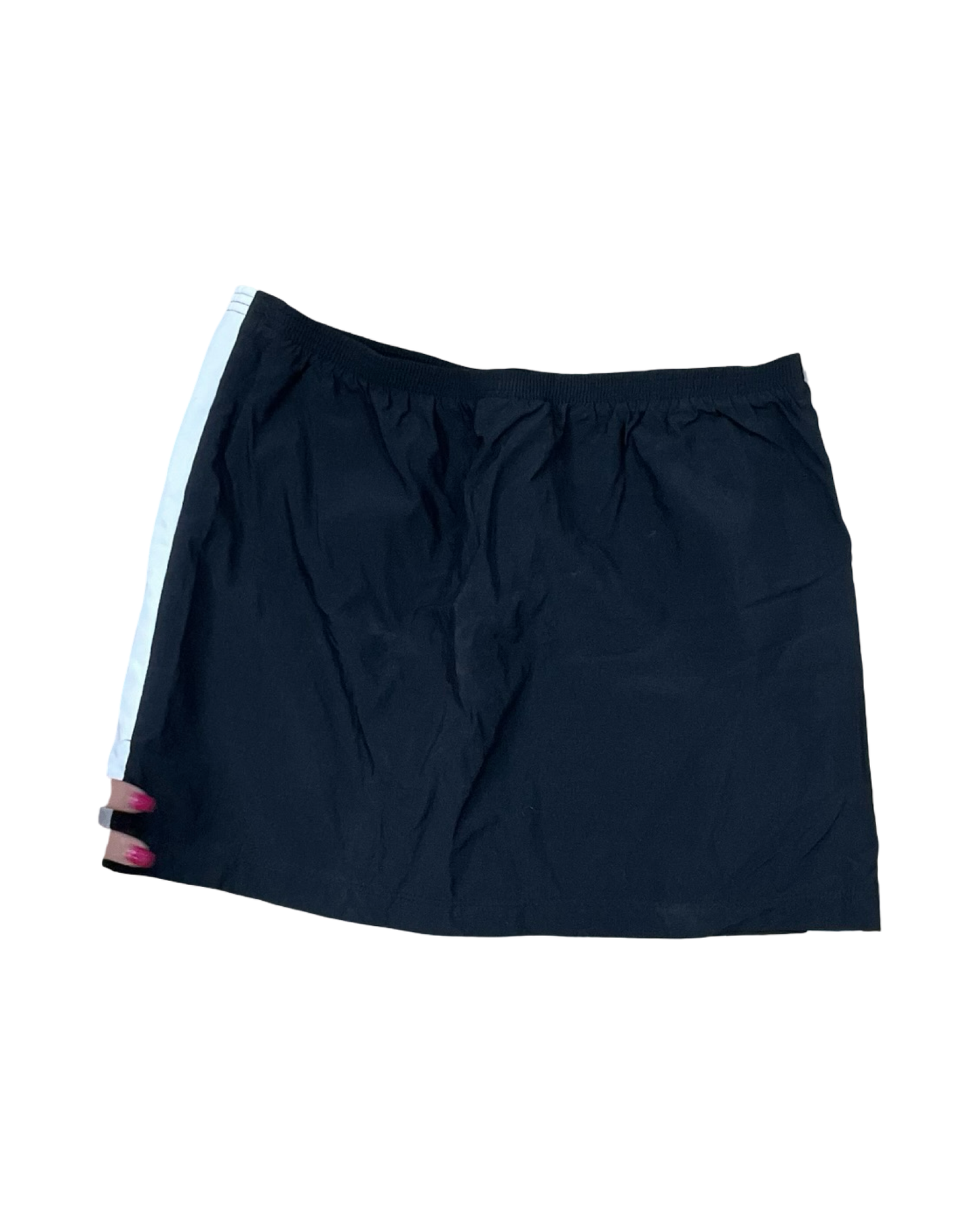 Athletic Skirt By Catalina In Black & White, Size:L
